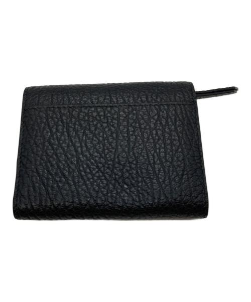 Maison Margiela（メゾンマルジェラ）Maison Margiela (メゾンマルジェラ) 4ステッチ 三つ折り ウォレット ブラックの古着・服飾アイテム