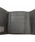 中古・古着 Maison Margiela (メゾンマルジェラ) 4ステッチ 三つ折り ウォレット ブラック：35000円