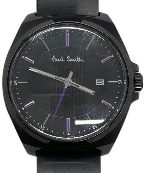 PAUL SMITH（ポールスミス）Paul Smith (ポールスミス) クローズドアイズ デイト ブラックの古着・服飾アイテム