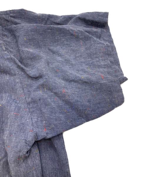 Graphpaper（グラフペーパー）Graphpaper (グラフペーパー) Color-Nep Oxford S/S B.D Shirt グレー サイズ:FREEの古着・服飾アイテム