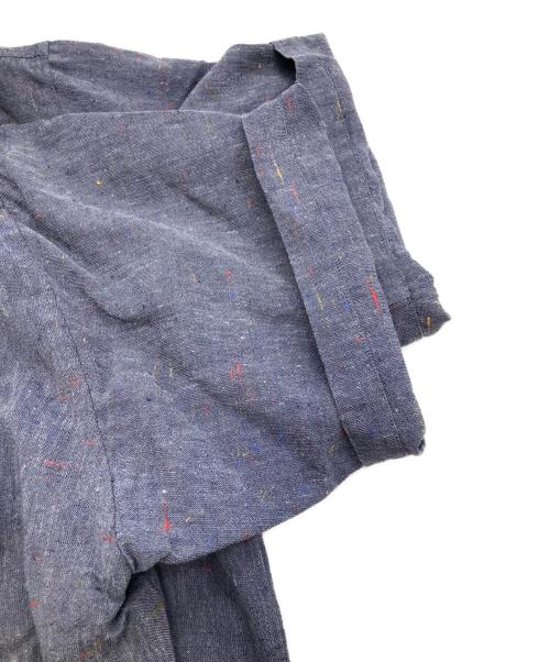 Graphpaper（グラフペーパー）Graphpaper (グラフペーパー) Color-Nep Oxford S/S B.D Shirt グレー サイズ:FREEの古着・服飾アイテム