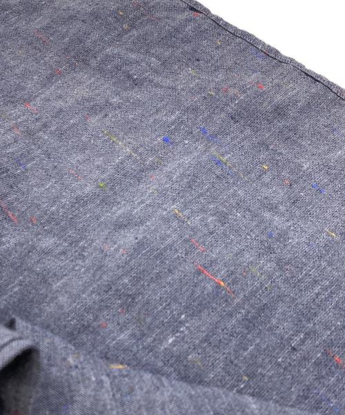 Graphpaper（グラフペーパー）Graphpaper (グラフペーパー) Color-Nep Oxford S/S B.D Shirt グレー サイズ:FREEの古着・服飾アイテム