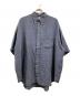 Graphpaper（グラフペーパー）の古着「Color-Nep Oxford S/S B.D Shirt」｜グレー