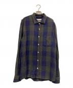 REMI RELIEFレミレリーフ）の古着「レーヨンシャツ」｜パープル