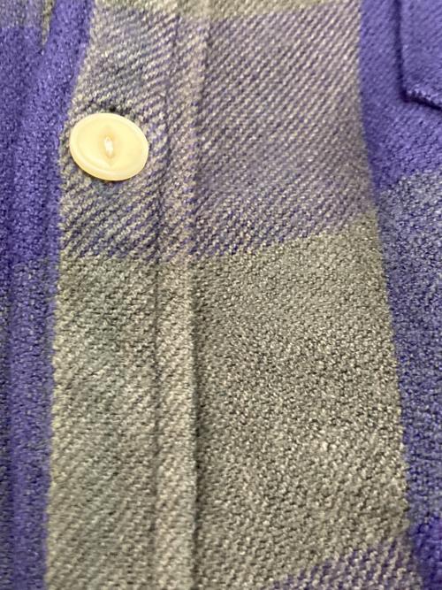 REMI RELIEF（レミレリーフ）REMI RELIEF (レミレリーフ) レーヨンシャツ パープル サイズ:Mの古着・服飾アイテム