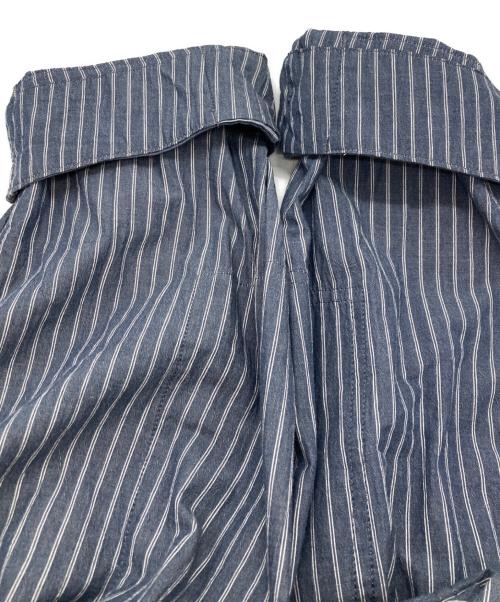 Essay（エッセイ）Essay (エッセイ) ストライプシャツ ブルー サイズ:3の古着・服飾アイテム