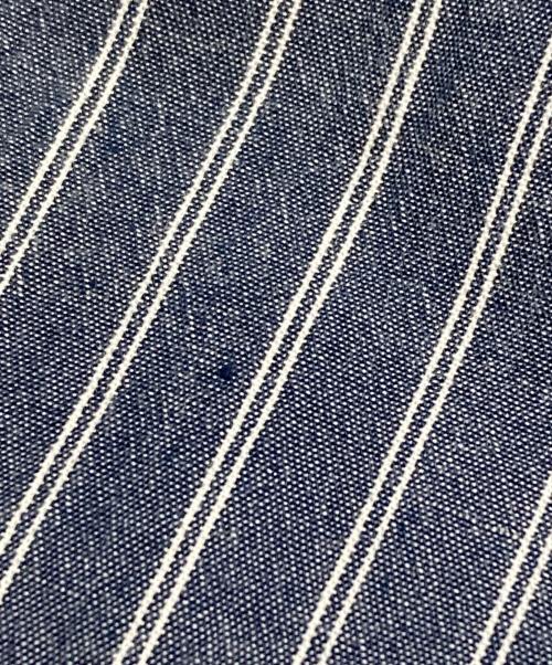 Essay（エッセイ）Essay (エッセイ) ストライプシャツ ブルー サイズ:3の古着・服飾アイテム