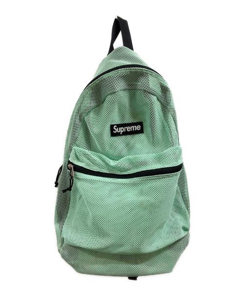 SUPREME（シュプリーム）Supreme (シュプリーム) 16ss  Mesh Backpack グリーンの古着・服飾アイテム