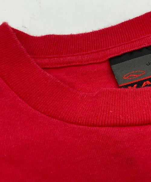 VANS（ヴァンズ）VANS (ヴァンズ) プリントTシャツ レッド サイズ:-の古着・服飾アイテム