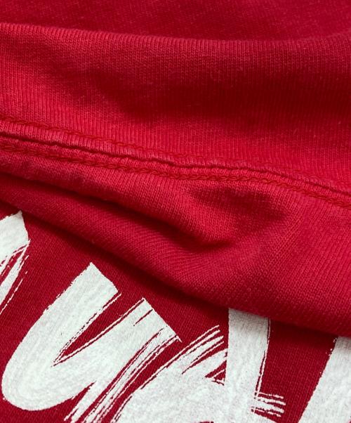 VANS（ヴァンズ）VANS (ヴァンズ) プリントTシャツ レッド サイズ:-の古着・服飾アイテム