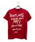 VANS（ヴァンズ）の古着「プリントTシャツ」｜レッド