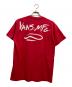 VANS (ヴァンズ) プリントTシャツ レッド サイズ:-：8000円