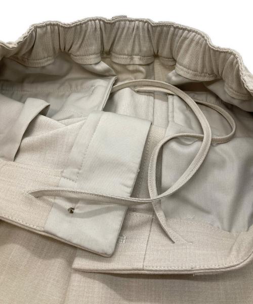 EDIFICE（エディフィス）EDIFICE (エディフィス) 2WAY CLOTH 3D フィットトラウザー ベージュ サイズ:Mの古着・服飾アイテム
