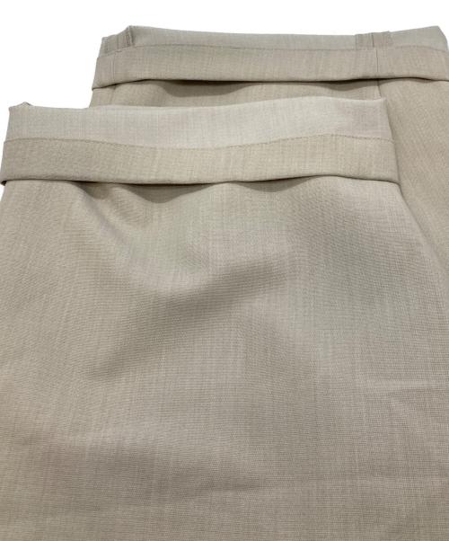 EDIFICE（エディフィス）EDIFICE (エディフィス) 2WAY CLOTH 3D フィットトラウザー ベージュ サイズ:Mの古着・服飾アイテム
