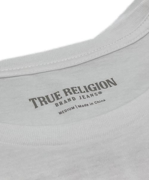 TRUE RELIGION（トゥルー レリジョン）TRUE RELIGION (トゥルー レリジョン) TRUE RELIGION BUDDHA LOGO TEEＣ ホワイト サイズ:Ｍの古着・服飾アイテム