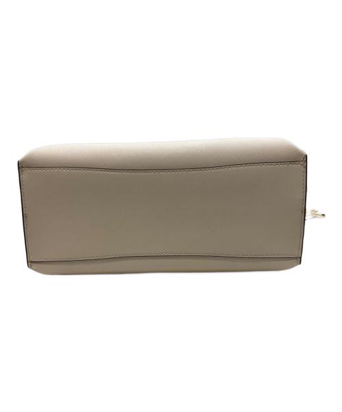 MICHAEL KORS（マイケルコース）MICHAEL KORS (マイケルコース) パドロック ハンドバッグ アイボリーの古着・服飾アイテム