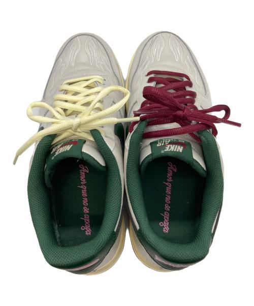 NIKE（ナイキ）NIKE (ナイキ) AIR FORCE 1 '07 LV8 ベージュ×グリーン サイズ:27.5cmの古着・服飾アイテム