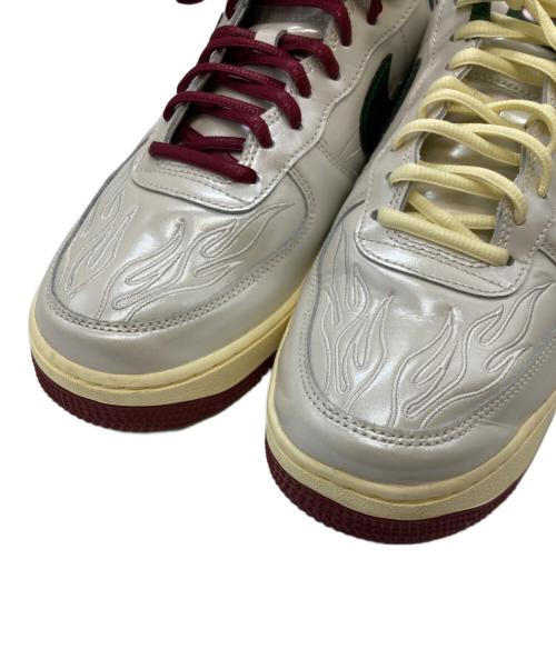 NIKE（ナイキ）NIKE (ナイキ) AIR FORCE 1 '07 LV8 ベージュ×グリーン サイズ:27.5cmの古着・服飾アイテム