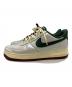 NIKE (ナイキ) AIR FORCE 1 '07 LV8 ベージュ×グリーン サイズ:27.5cm：10000円