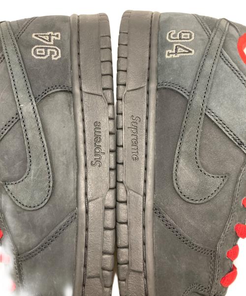 NIKE（ナイキ）NIKE (ナイキ) Supreme (シュプリーム) スニーカー ブラック サイズ:28cmの古着・服飾アイテム