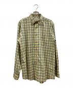 L.L.Beanエルエルビーン）の古着「チェックシャツ」｜イエロー