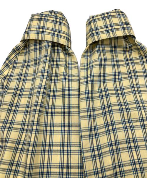 L.L.Bean（エルエルビーン）L.L.Bean (エルエルビーン) チェックシャツ イエロー サイズ:Mの古着・服飾アイテム