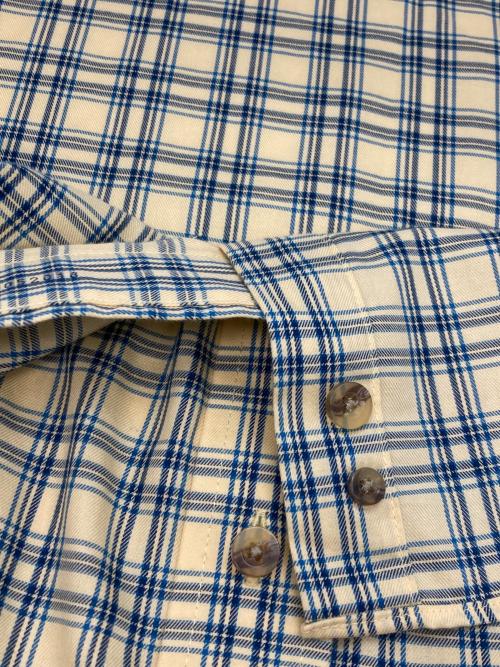 L.L.Bean（エルエルビーン）L.L.Bean (エルエルビーン) チェックシャツ イエロー サイズ:Mの古着・服飾アイテム