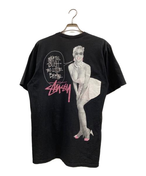 stussy（ステューシー）stussy (ステューシー) Tシャツ ブラック サイズ:Lの古着・服飾アイテム