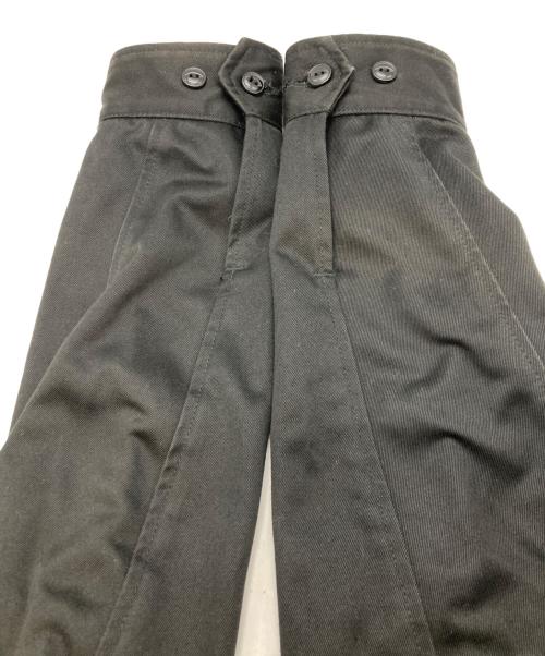 NineMicrophones（ナインマイクロフォンズ）NineMicrophones (ナインマイクロフォンズ) コットンツイルワークジャケット ブラック サイズ:Mの古着・服飾アイテム