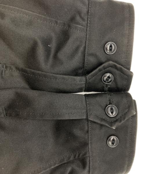 NineMicrophones（ナインマイクロフォンズ）NineMicrophones (ナインマイクロフォンズ) コットンツイルワークジャケット ブラック サイズ:Mの古着・服飾アイテム