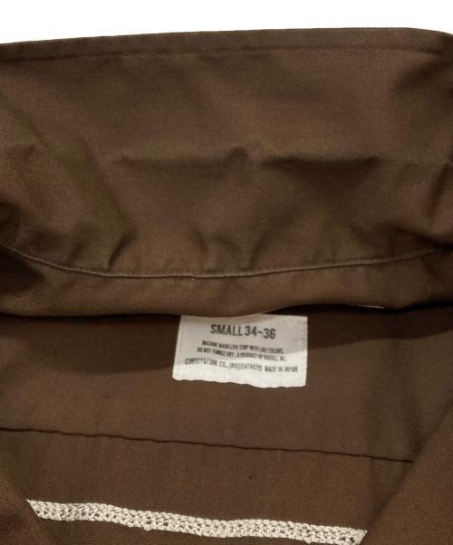 RADIALL（ラディアル）RADIALL (ラディアル) ワークシャツ ブラウン サイズ:Sの古着・服飾アイテム