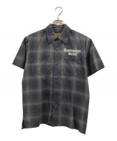 中古・古着通販】stussy (ステューシー) オンブレチェックシャツ