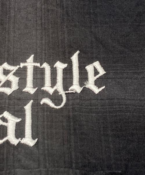 Kustomstyle So-Cal（カスタムスタイル）Kustomstyle So-Cal (カスタムスタイル) オンブレチェックシャツ グレー×ブラック サイズ:Mの古着・服飾アイテム