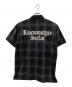 Kustomstyle So-Cal (カスタムスタイル) オンブレチェックシャツ グレー×ブラック サイズ:M：6000円
