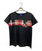 BLUE LABEL CRESTBRIDGEブルーレーベルクレストブリッジ）の古着「Tシャツ」｜ブラック