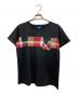 BLUE LABEL CRESTBRIDGE（ブルーレーベルクレストブリッジ）の古着「Tシャツ」｜ブラック