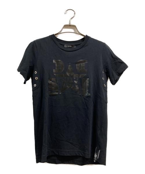DIESEL（ディーゼル）DIESEL (ディーゼル) Tシャツ ブラック サイズ:XSの古着・服飾アイテム
