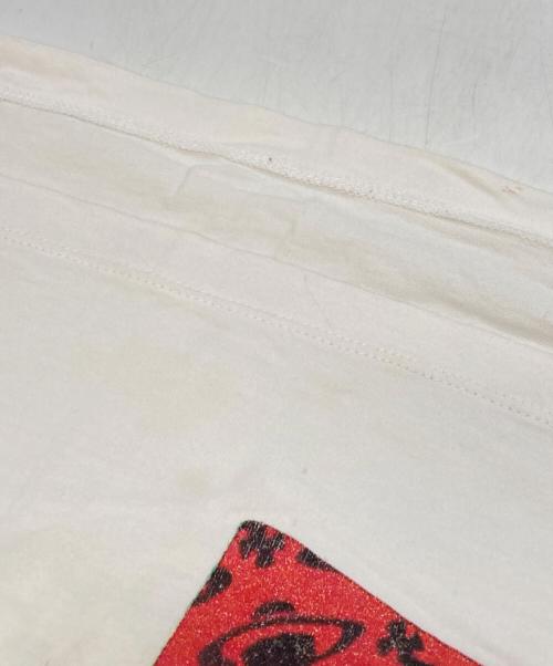 Vivienne Westwood man（ヴィヴィアン ウェストウッド マン）Vivienne Westwood man (ヴィヴィアン ウェストウッド マン) プリントTシャツ ホワイト サイズ:46の古着・服飾アイテム