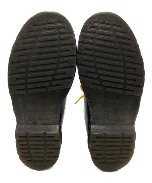 Dr.Martens（ドクターマーチン）Dr.Martens (ドクターマーチン) 1461 コントラスト スムースレザーシューズ ブラック×グリーン サイズ:25cmの古着・服飾アイテム