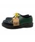 Dr.Martens (ドクターマーチン) 1461 コントラスト スムースレザーシューズ ブラック×グリーン サイズ:25cm：10000円