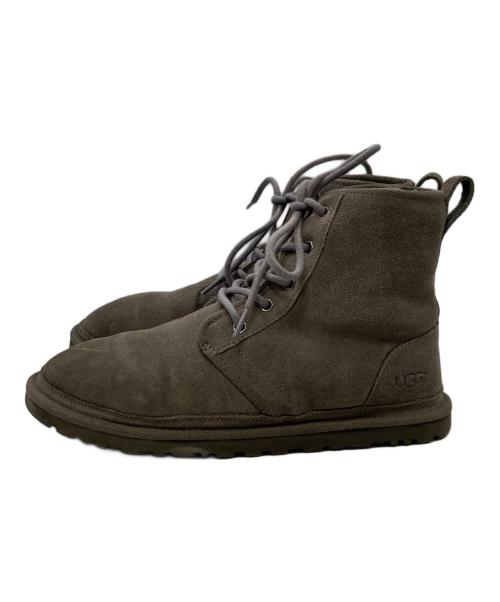 UGG（アグ）UGG (アグ) ハークレー レースアップ ブーツ グレー サイズ:27の古着・服飾アイテム