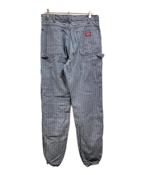 Dickies（ディッキーズ）Dickies (ディッキーズ) ヘリンボーンペインターパンツ ブルー サイズ:34/34の古着・服飾アイテム