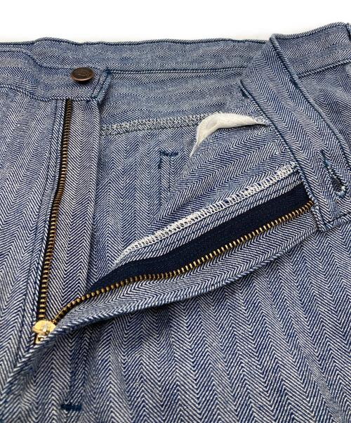 Dickies（ディッキーズ）Dickies (ディッキーズ) ヘリンボーンペインターパンツ ブルー サイズ:34/34の古着・服飾アイテム