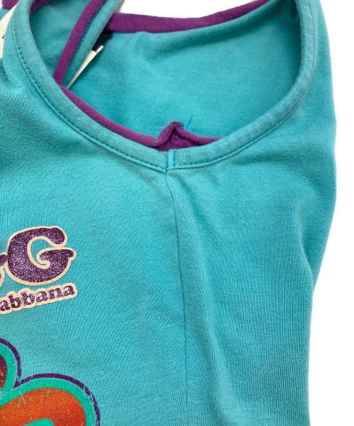 DOLCE & GABBANA（ドルチェ＆ガッバーナ）DOLCE & GABBANA (ドルチェ＆ガッバーナ) タンクトップ ブルー サイズ:Sの古着・服飾アイテム