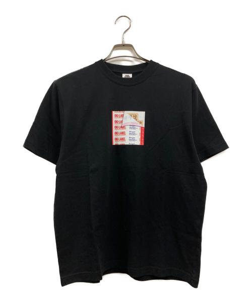 THE BLACK EYE PATCH（ブラックアイパッチ）THE BLACK EYE PATCH (ブラックアイパッチ) OG LABEL AID TEE ブラック サイズ:M 未使用品の古着・服飾アイテム