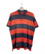 POLO RALPH LAURENポロ・ラルフローレン）の古着「ポロシャツ」｜レッド×ネイビー