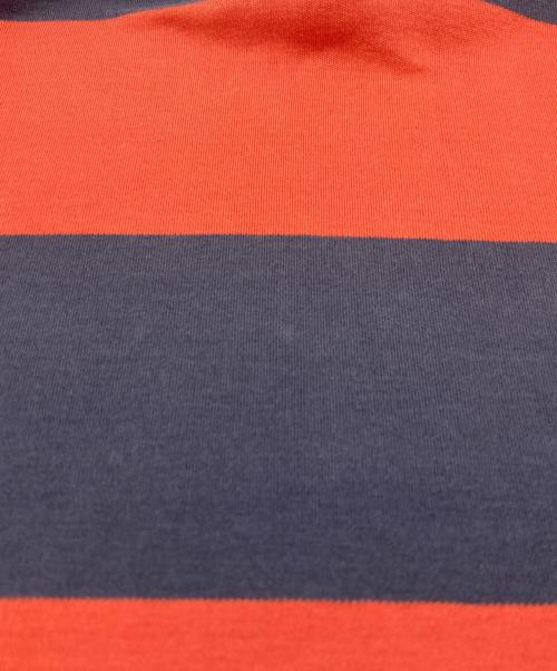 POLO RALPH LAUREN（ポロ・ラルフローレン）POLO RALPH LAUREN (ポロ・ラルフローレン) ポロシャツ レッド×ネイビー サイズ:Ⅼの古着・服飾アイテム