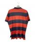 POLO RALPH LAUREN (ポロ・ラルフローレン) ポロシャツ レッド×ネイビー サイズ:Ⅼ：5000円