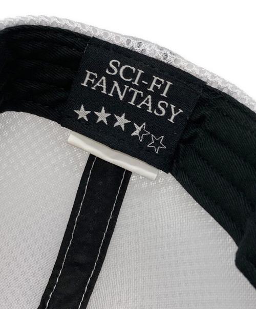 SCI-FI FANTASY（サイ ファイ ファンタジー）SCI-FI FANTASY (サイ ファイ ファンタジー) キャップ ホワイト×ネイビーの古着・服飾アイテム