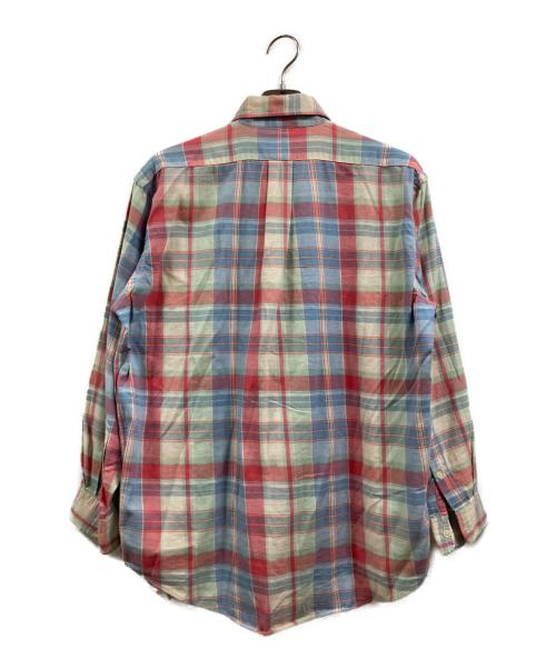 POLO RALPH LAUREN（ポロ・ラルフローレン）POLO RALPH LAUREN (ポロ・ラルフローレン) チェックBDシャツ ブルー×レッド サイズ:Sの古着・服飾アイテム